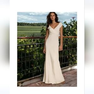 Crew Dresses J Crew Cecilia Silk Wedding Dress Poshmark